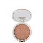 Refect Beauty Gabrini pressed powder highlighter in a shimmering bronze shade with a compact mirror. 04