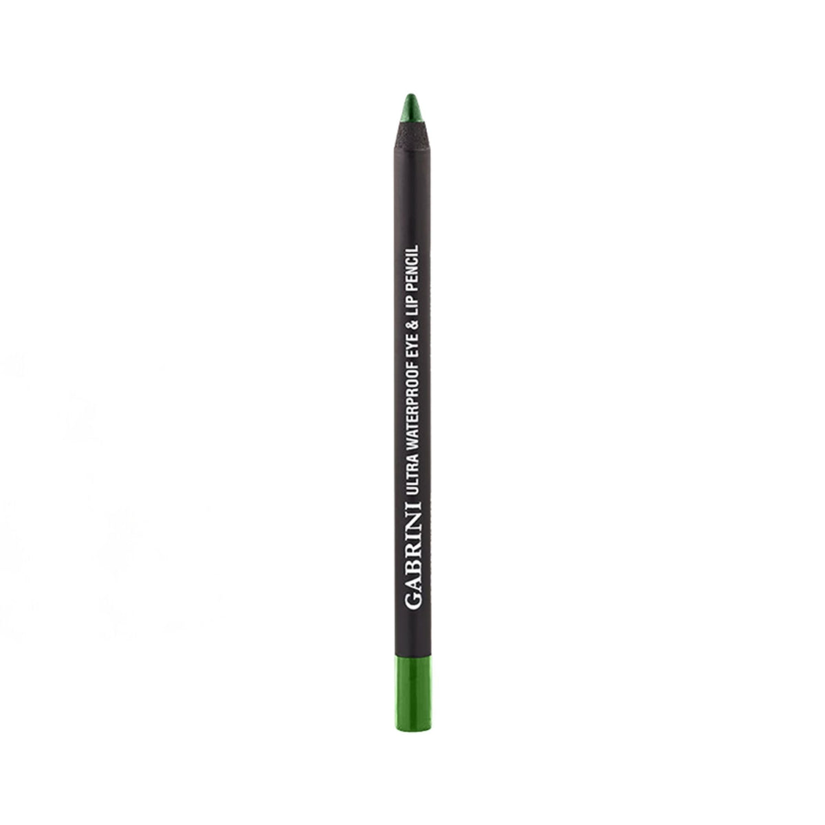 Refect Beauty Gabrini green waterproof eye and lip pencil for precise, long-lasting makeup application.