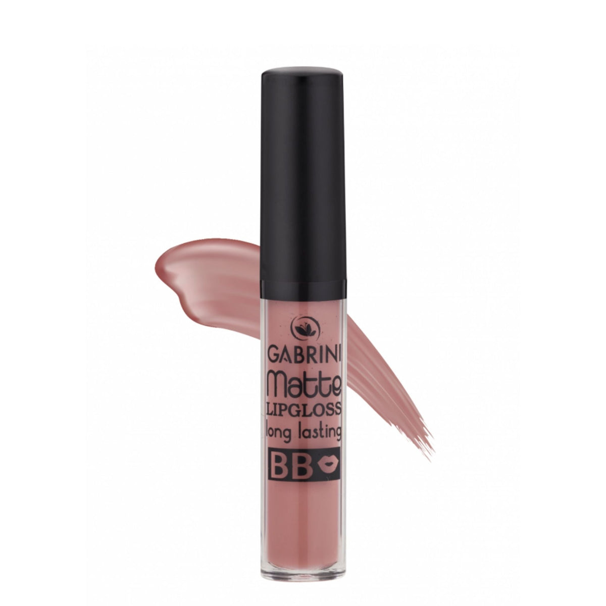 Refect Beauty Gabrini Matte Lipgloss in a dusty rose shade with a smooth liquid applicator and long-lasting finish. 15