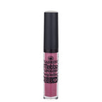 Refect Beauty Gabrini matte liquid lipgloss in a dusty rose shade with a black cap and clear tube packaging. 22