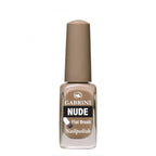 Refect Beauty Gabrini Nude nail polish bottle in a soft beige shade with a flat brush applicator for glossy finish 06