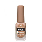 Refect Beauty Gabrini Nude nail polish bottle with a smooth beige glossy finish and flat brush applicator 08