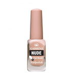 Refect Beauty Gabrini Nude nail polish bottle in a soft beige shade with a flat brush applicator for smooth finish. 05