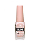 Refect Beauty Gabrini Nude nail polish bottle in a soft beige shade with a glossy finish and flat brush applicator. 02
