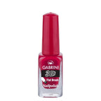 Refect Beauty Gabrini 3D nail polish in a vibrant red shade with a glossy finish and flat brush applicator 32