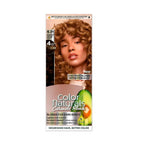 Refect Beauty Garnier Caramelo Blonde permanent hair color box featuring a model with vibrant caramel blonde hair. 6.31