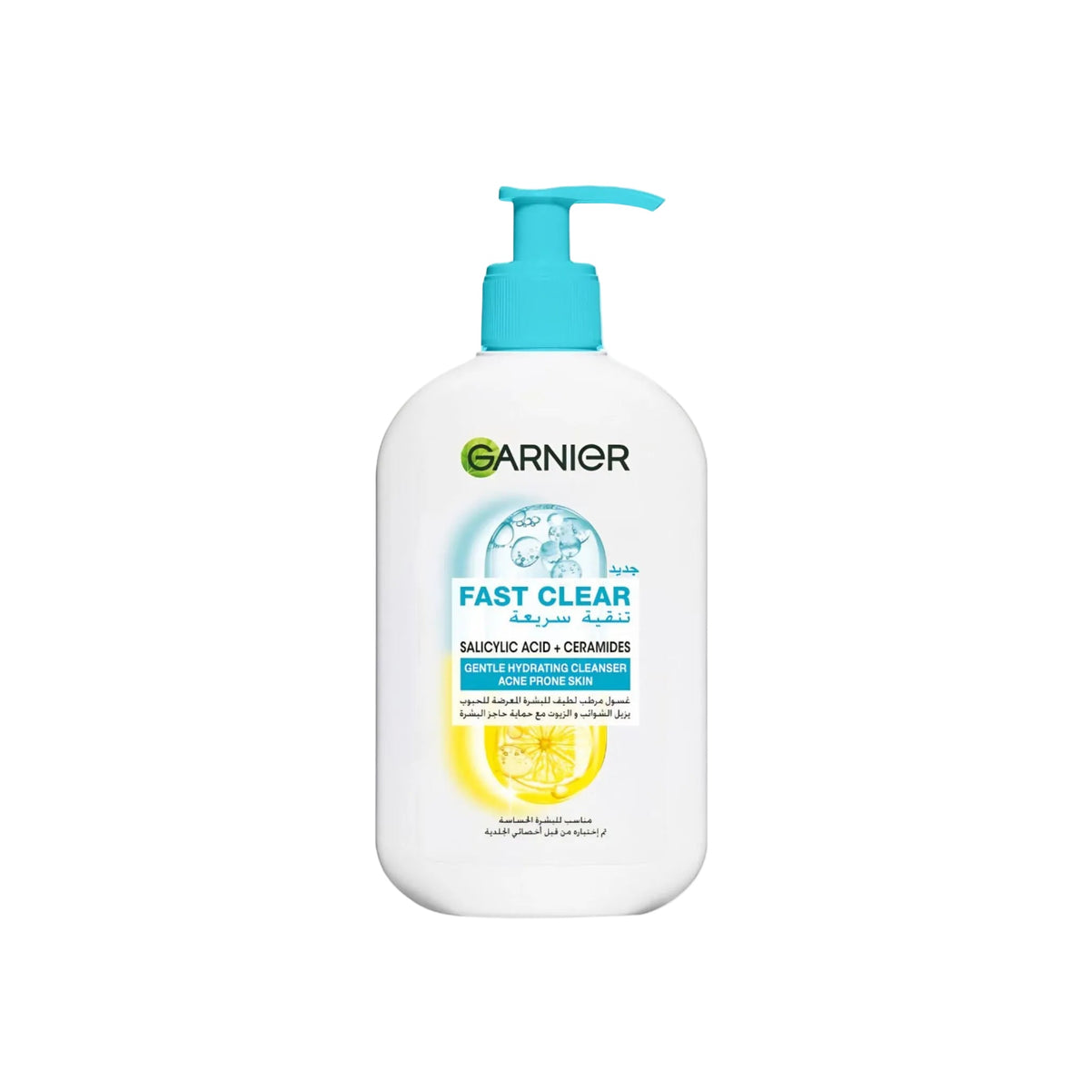 Refect Beauty Garnier Fast Clear salicylic acid and ceramide facial cleanser for oily and acne-prone skin
