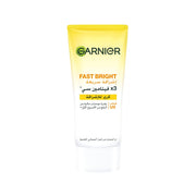 Refect Beauty Garnier SkinActive Fast Fairness Day Cream with Vitamin C and lemon in a yellow squeeze tube