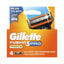 Refect Beauty Gillette Fusion ProGlide 5-blade razor refill pack with 4 cartridges in orange and blue packaging