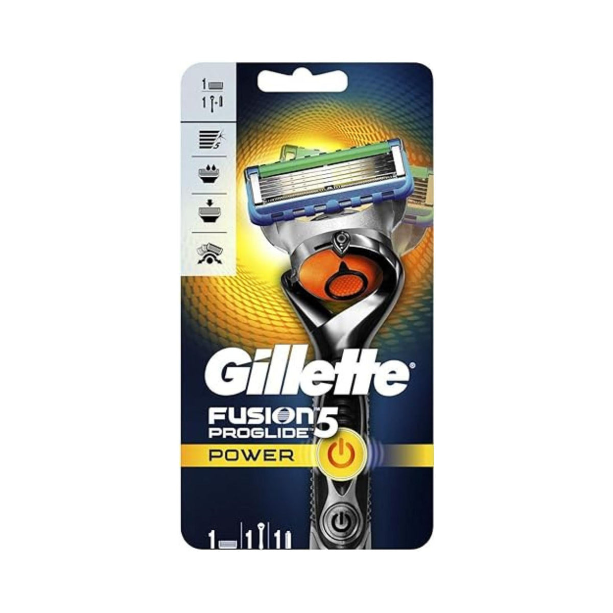 Refect Beauty Gillette Fusion Proglide 5 Power electric shaver with FlexBall technology and five anti-friction blades.