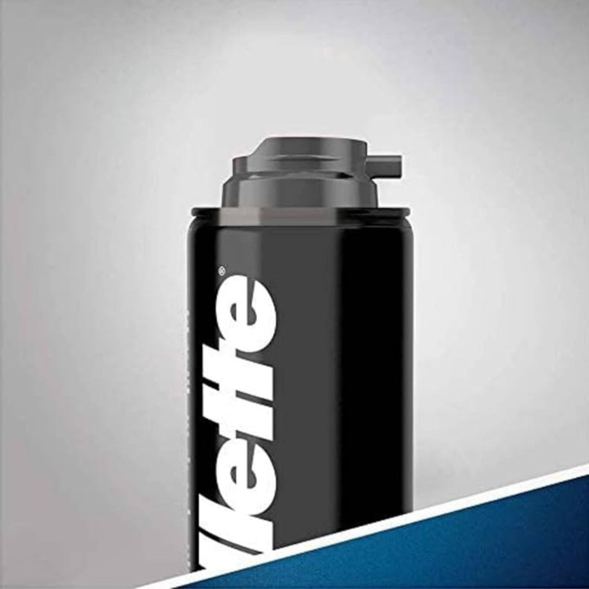 Refect Beauty Gillette Regular Pre Shave Foam in a black aerosol canister for smooth shaving and skin protection.