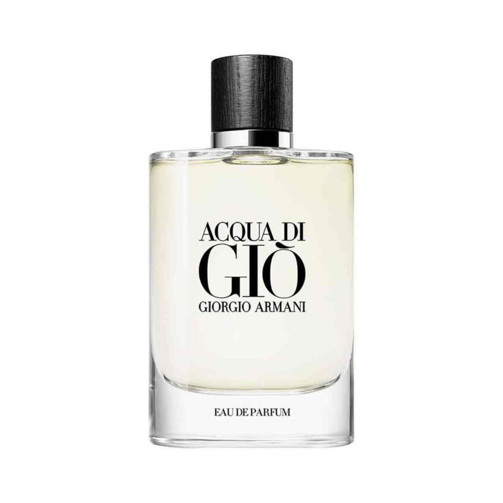 Refect Beauty Giorgio Armani Acqua Di Gio Eau de Parfum in a clear glass bottle with a black cap