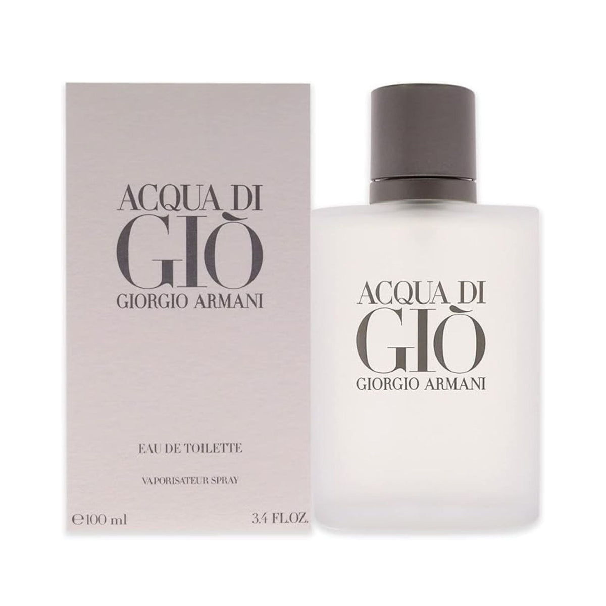 Refect Beauty Giorgio Armani Acqua Di Gio refillable eau de toilette bottle and packaging box