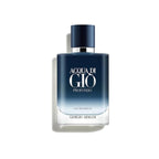 Refect Beauty Giorgio Armani Acqua Di Gio Profondo Eau de Parfum in a deep blue gradient glass bottle.