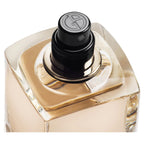 Refect Beauty Giorgio Armani Si Eau de Parfum bottle top detail featuring a black cap with the iconic GA logo