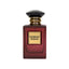 Refect Beauty Giorgio Rouge unisex eau de parfum in a deep red glass bottle with a gold and black cap