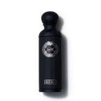 Refect Beauty Gissah Mavro Eau de Parfum in a sleek black bottle with intricate silver detailing and a textured cap.