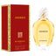 Refect Beauty Givenchy Amarige Eau de Toilette perfume bottle and red patterned box featuring floral fragrance notes