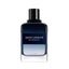 Refect Beauty Givenchy Gentleman Intense Eau de Toilette in a sleek dark blue to clear glass bottle for men.
