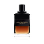 Refect Beauty Givenchy Gentleman Reserve Privée Eau de Parfum in a sleek black and amber glass bottle