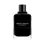 Refect Beauty Givenchy Gentleman Eau de Parfum in a sleek black glass bottle with a minimalist design.