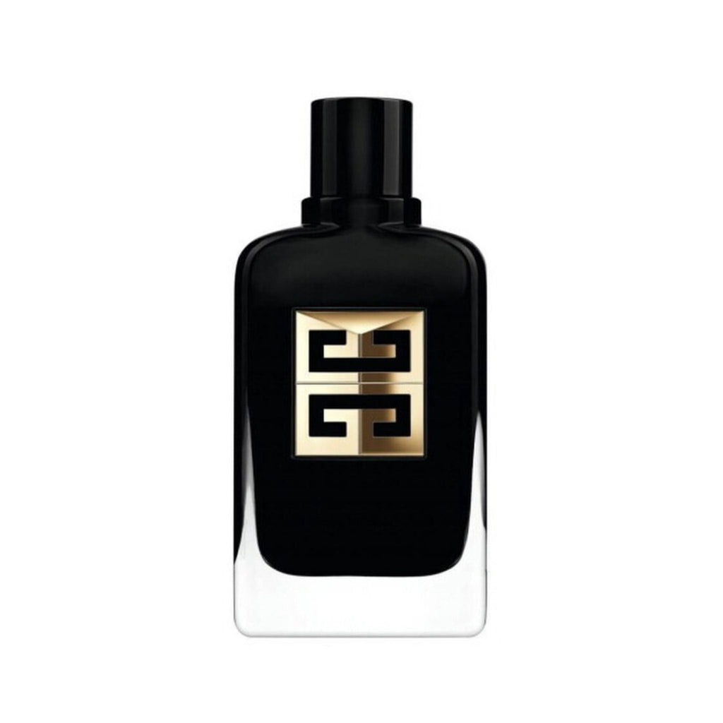 Refect Beauty Givenchy Gentleman Society Eau de Parfum Ambrée in a sleek black bottle with a gold logo emblem