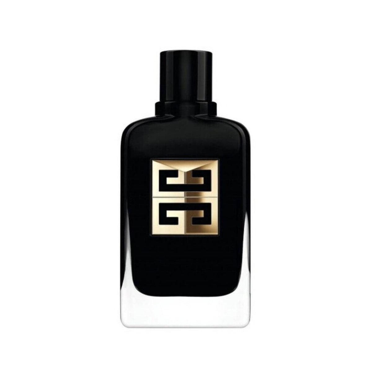 Refect Beauty Givenchy Gentleman Society Eau de Parfum Ambrée in a sleek black bottle with a gold logo emblem