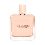 Refect Beauty Givenchy Irresistible Nude Velvet Eau de Parfum in a square peach-toned glass bottle with a soft finish