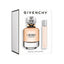 Refect Beauty Givenchy L'Interdit gift set featuring an 80ml perfume bottle and a 12.5ml travel spray for women.