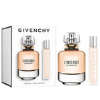 Refect Beauty Givenchy L'Interdit gift set featuring an 80ml perfume bottle and a 12.5ml travel spray in box