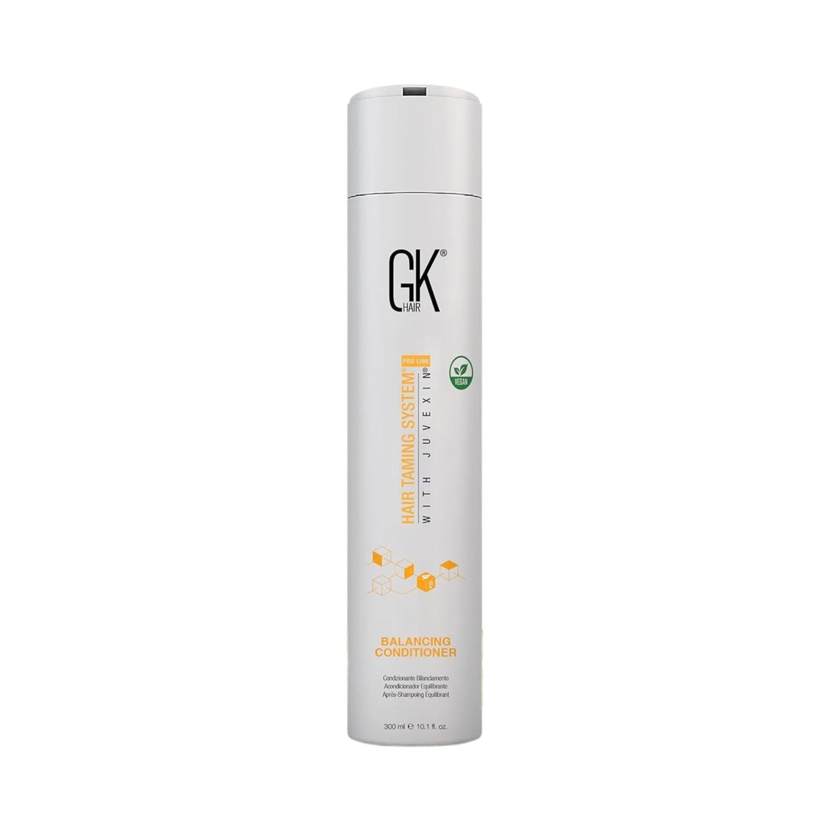 Refect Beauty GK Hair Balancing Conditioner bottle with white packaging and orange branding details