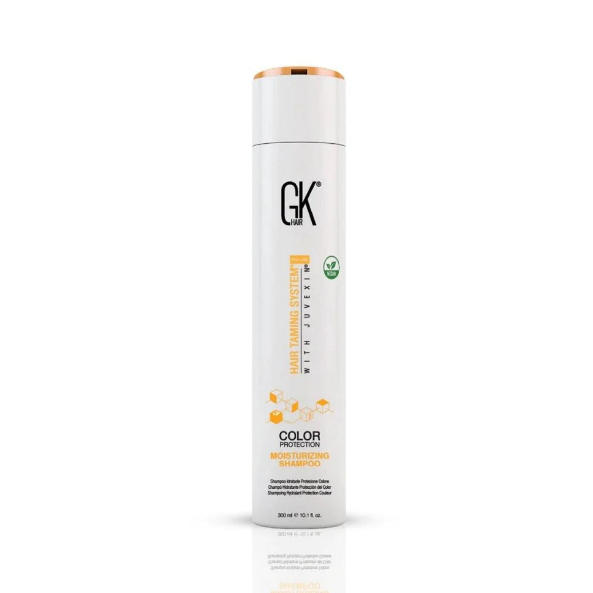 Refect Beauty GK Hair Color Protection Moisturizing Shampoo bottle with Juvexin keratin blend for color-treated hair