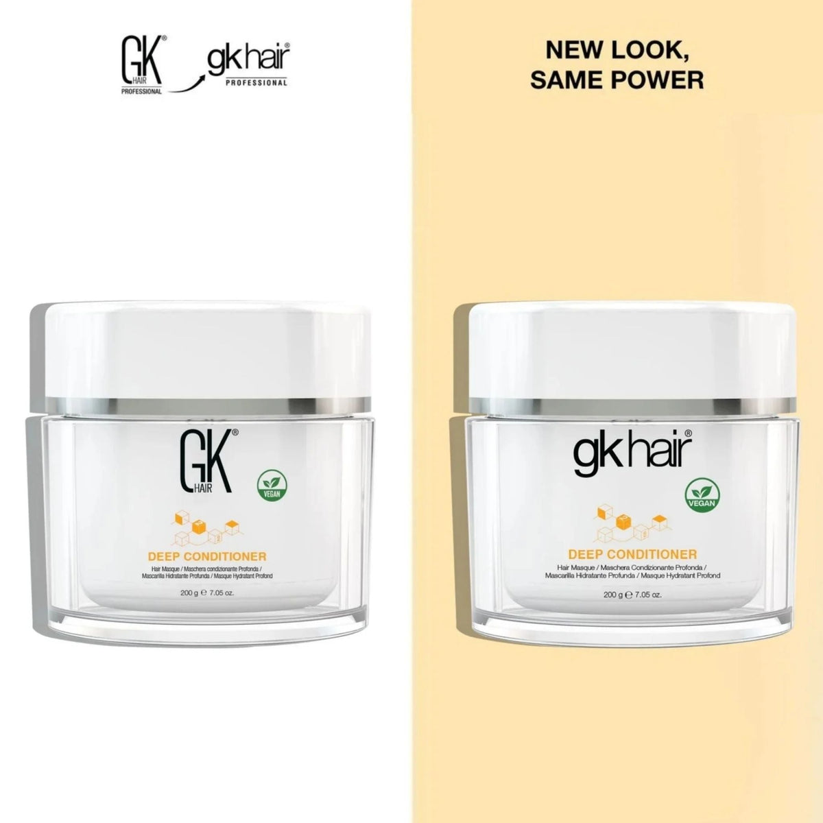 Refect Beauty GK Hair Deep Conditioner hair mask jar for nourishing and repairing dry, damaged hair.