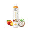 Refect Beauty GK Hair The Best smoothing treatment bottle with peach and coconut imagery for frizz-free hair care.
