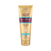Refect Beauty Eva Hair Clinic Gold Argan Conditioner in a gold tube for hydrating and smoothing damaged hair.