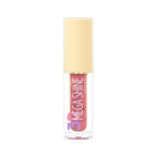 Refect Beauty Golden Rose 3D Mega Shine lip gloss in a clear tube with a gold cap for a high-shine, hydrated finish. 120