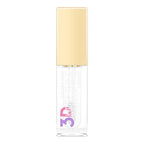 Refect Beauty Golden Rose 3D Mega Shine clear lip gloss in a sleek tube with a gold cap and applicator wand 101