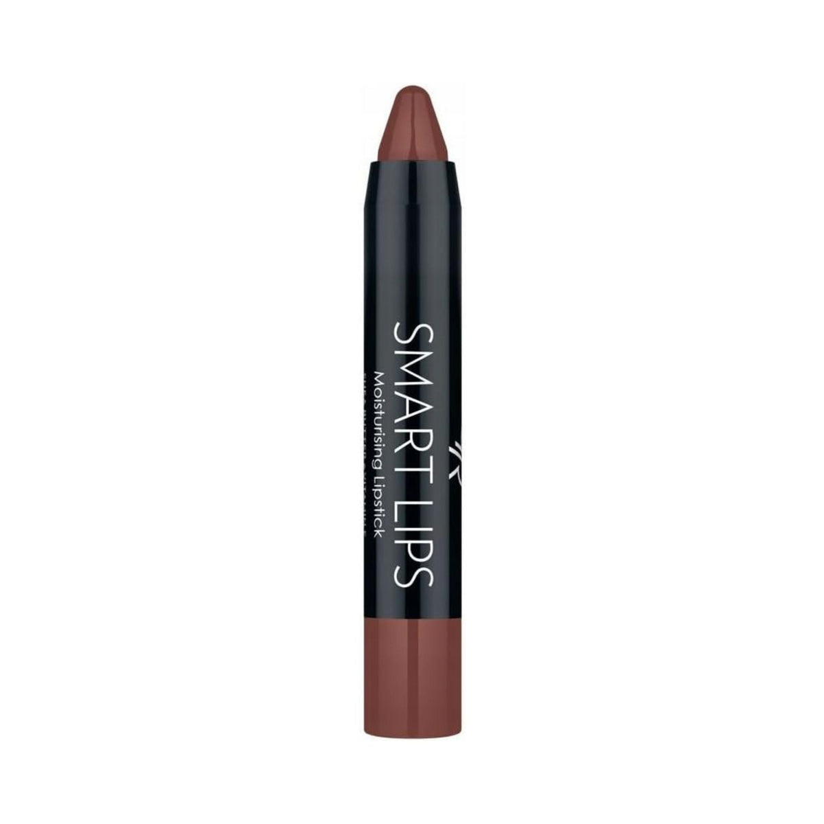 Refect Beauty Golden Rose Smart Lips moisturizing lipstick in a creamy brown shade with a sleek twist-up design. 06