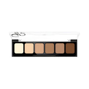 Refect Beauty Golden Rose Concealer Cream Palette 02 Dark with six shades for correcting, concealing, and contouring.