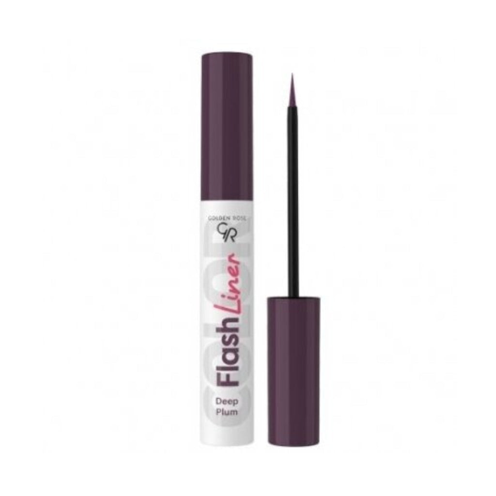 Refect Beauty Golden Rose Flash Liner in Deep Plum with a thin flexible applicator tip for precise eye makeup