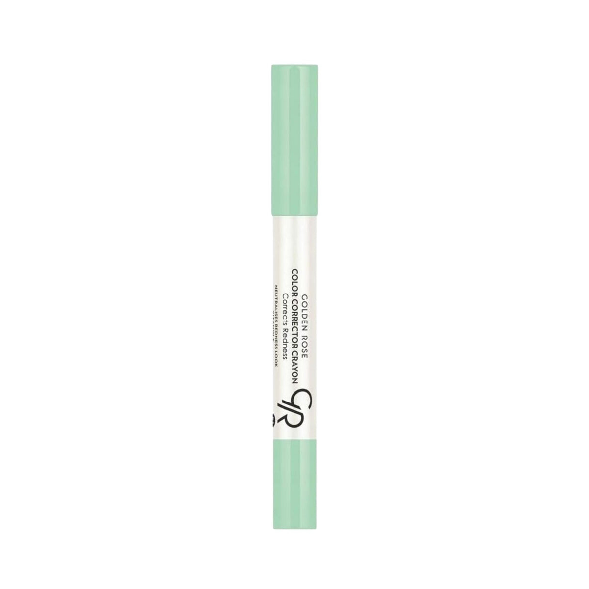 Refect Beauty Golden Rose green color correcting crayon pencil for neutralizing redness on a white background