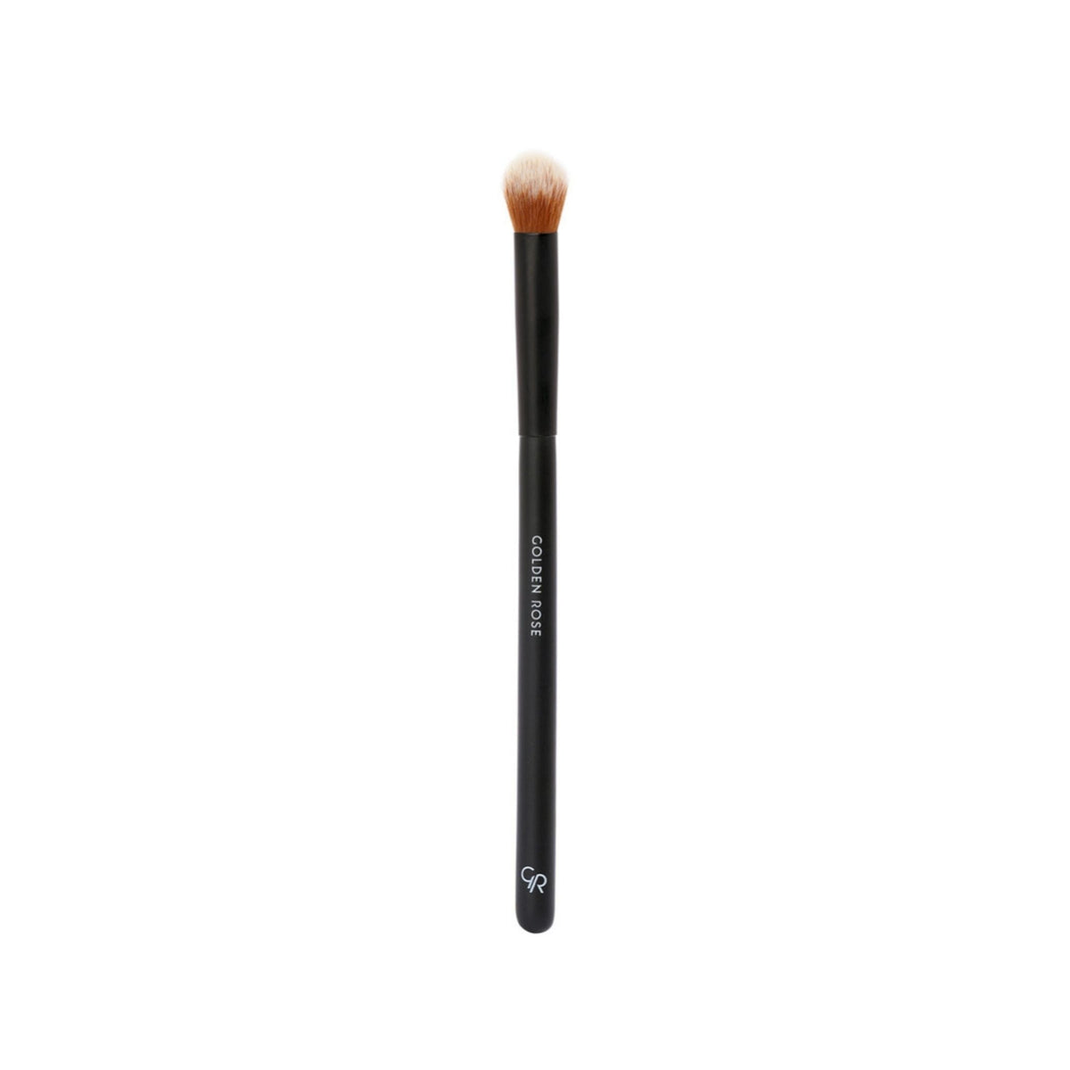 Refect Beauty Golden Rose highlighter brush with soft synthetic bristles and a sleek black handle