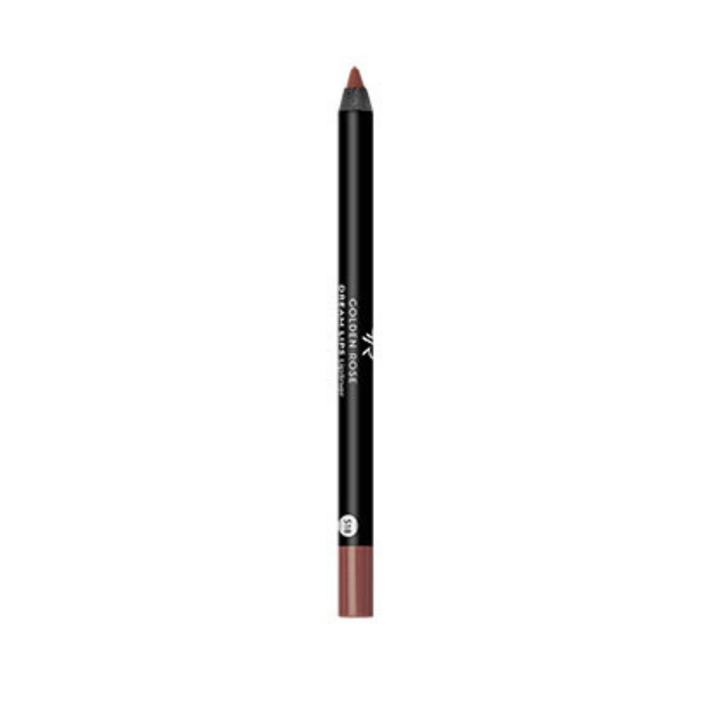 Refect Beauty Golden Rose Dream Lips creamy lip liner pencil in a dusty rose shade for precise lip contouring 518