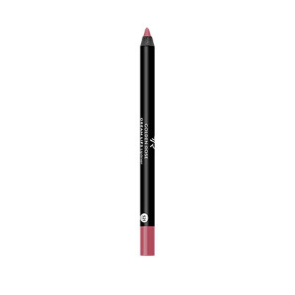 Refect Beauty Golden Rose Dream Lips Lipliner in a dusty rose shade with a smooth, creamy pencil design. 521