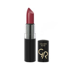 Refect Beauty Golden Rose Vision Lipstick in a rich berry shade with a sleek black tube and gold logo branding 111