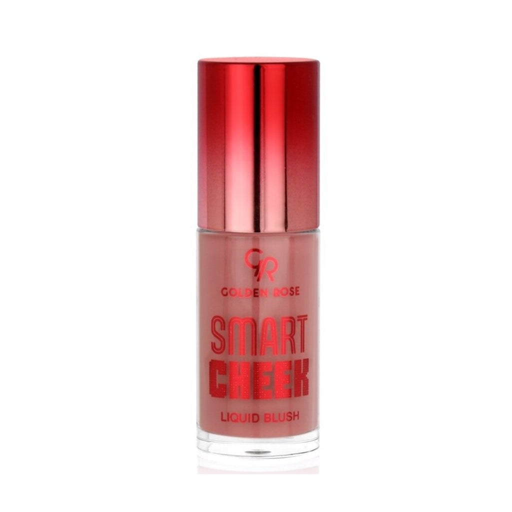 Refect Beauty Golden Rose Smart Liquid Blush in a nude shade with a metallic red cap and precise applicator 106