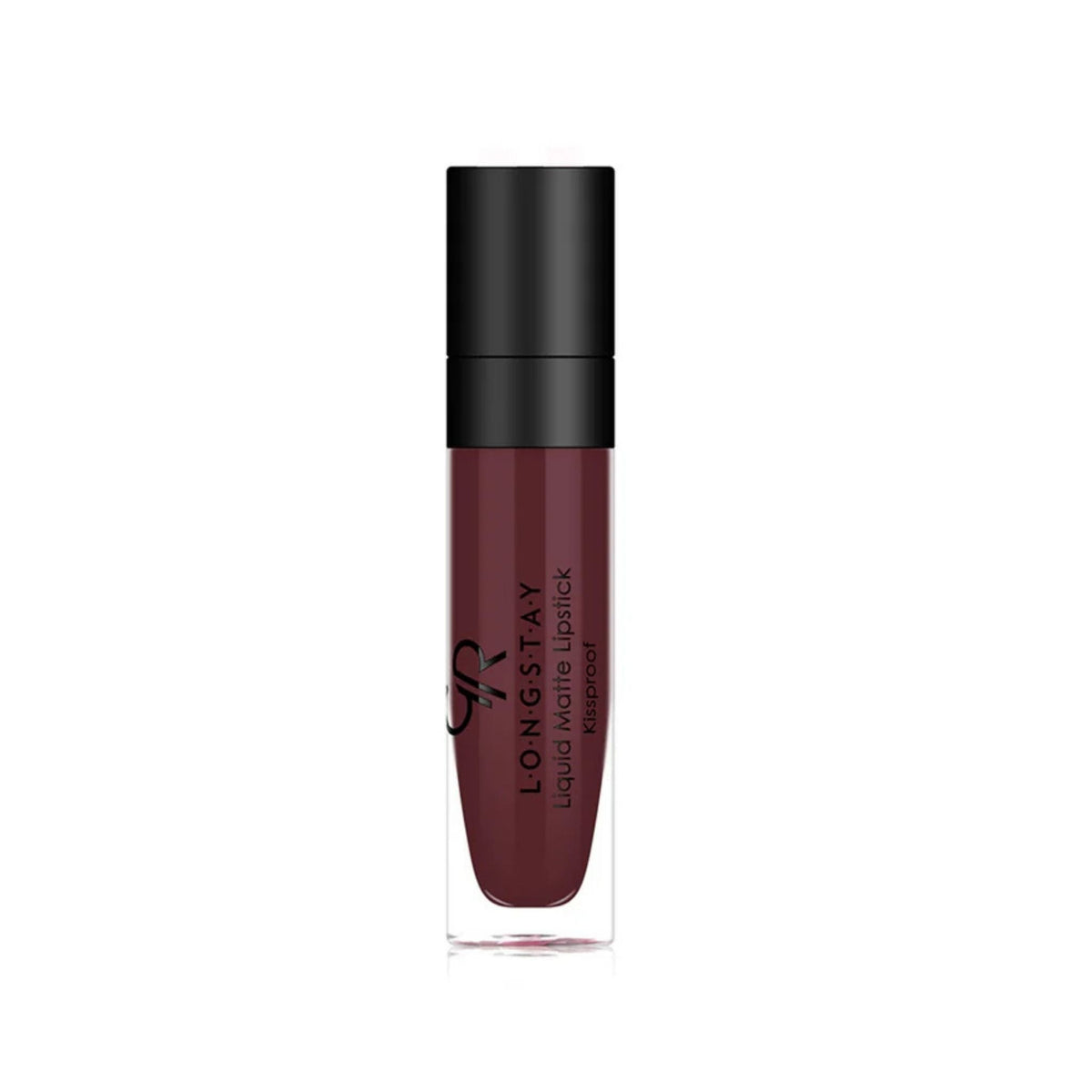 Refect Beauty Golden Rose Longstay Liquid Matte Lipstick in a deep berry shade with a sleek applicator tube. 26