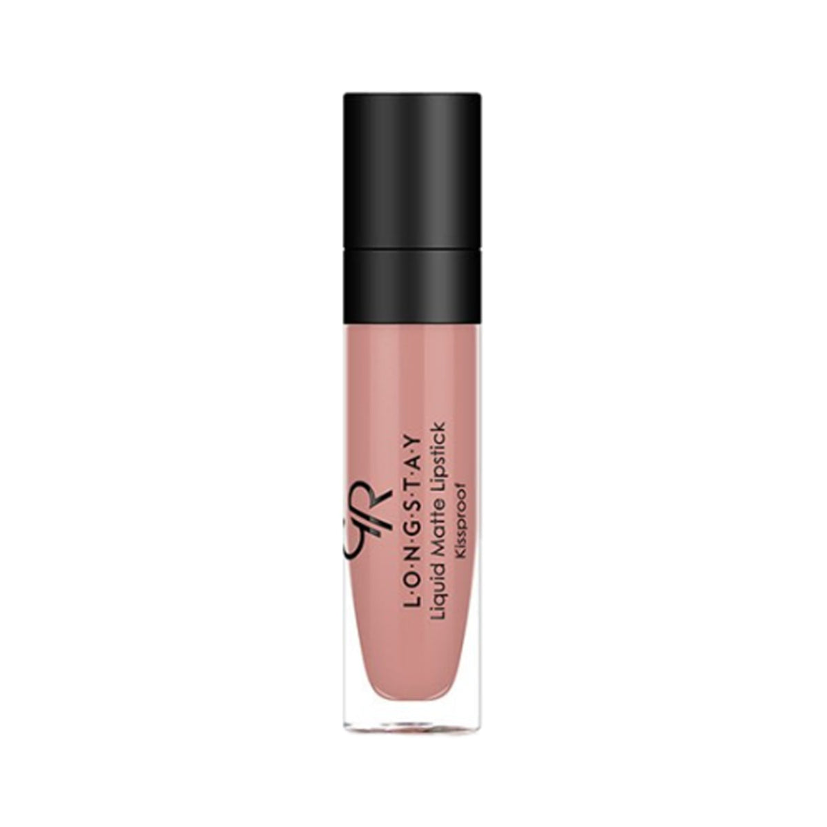 Refect Beauty Golden Rose Longstay liquid matte lipstick in a soft nude shade with a black applicator cap 38