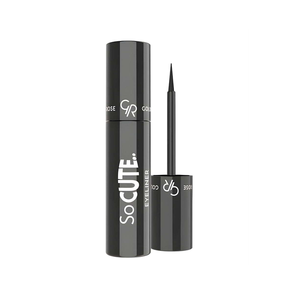 Refect Beauty Golden Rose So Cute matte deep black liquid eyeliner pen with precise applicator tip