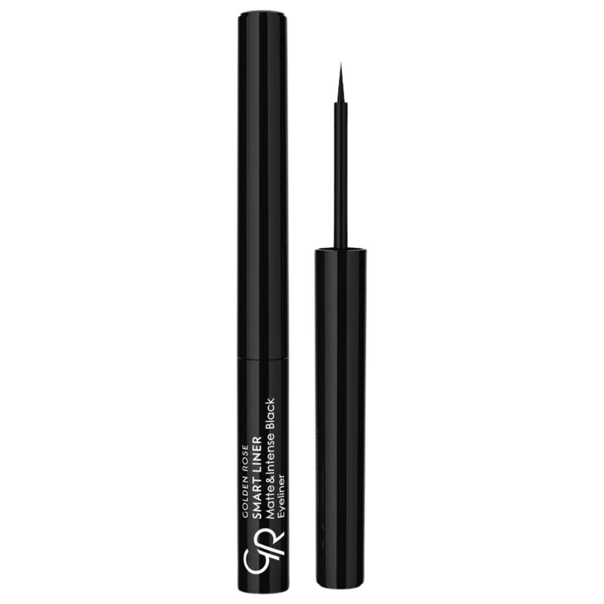 Refect Beauty Golden Rose Smart Liner in intense matte black with a precise felt tip applicator pen